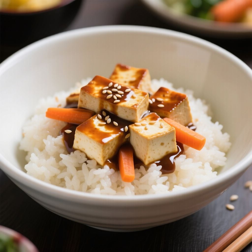 Leftover Miso-Butter Tofu & Rice Bowls