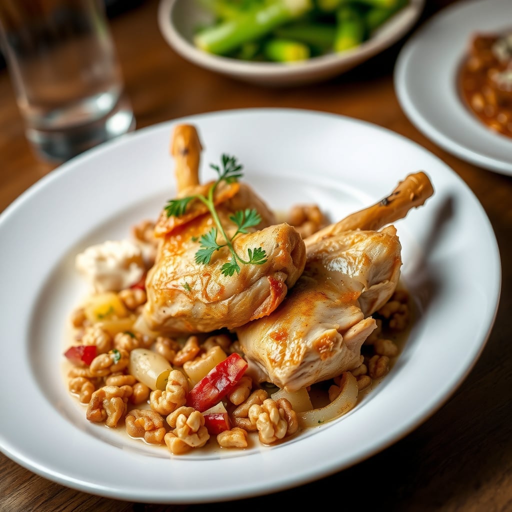 Classic Georgian Chicken Satsivi