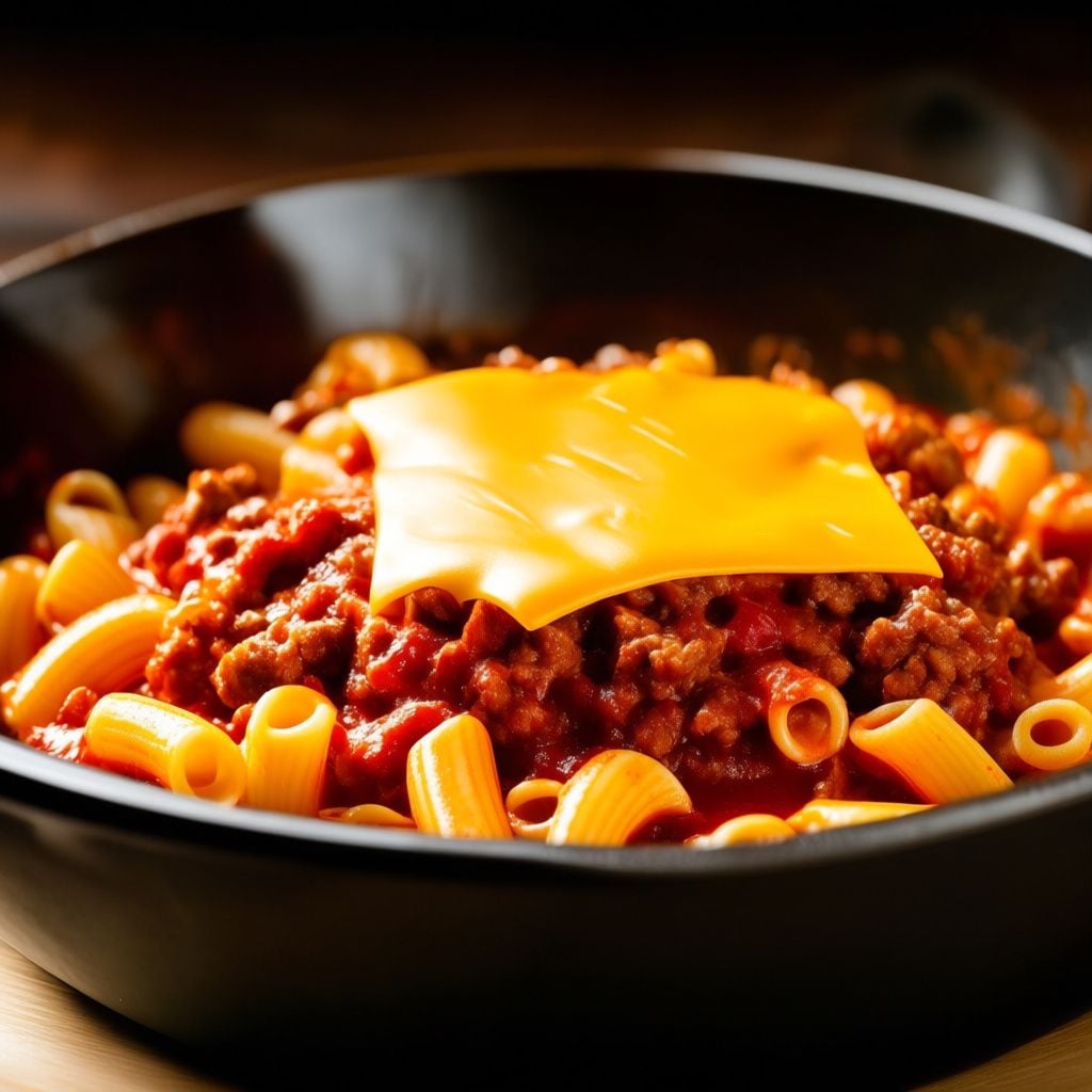 Sloppy Joe Macaroni Skillet