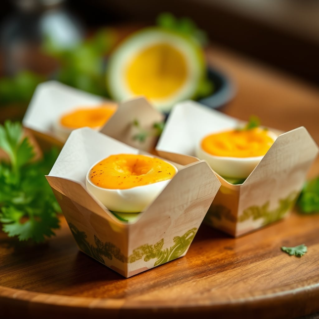 Hard-Boiled Egg and Cucumber Protein Boxes - OttoChef AI | Discover ...