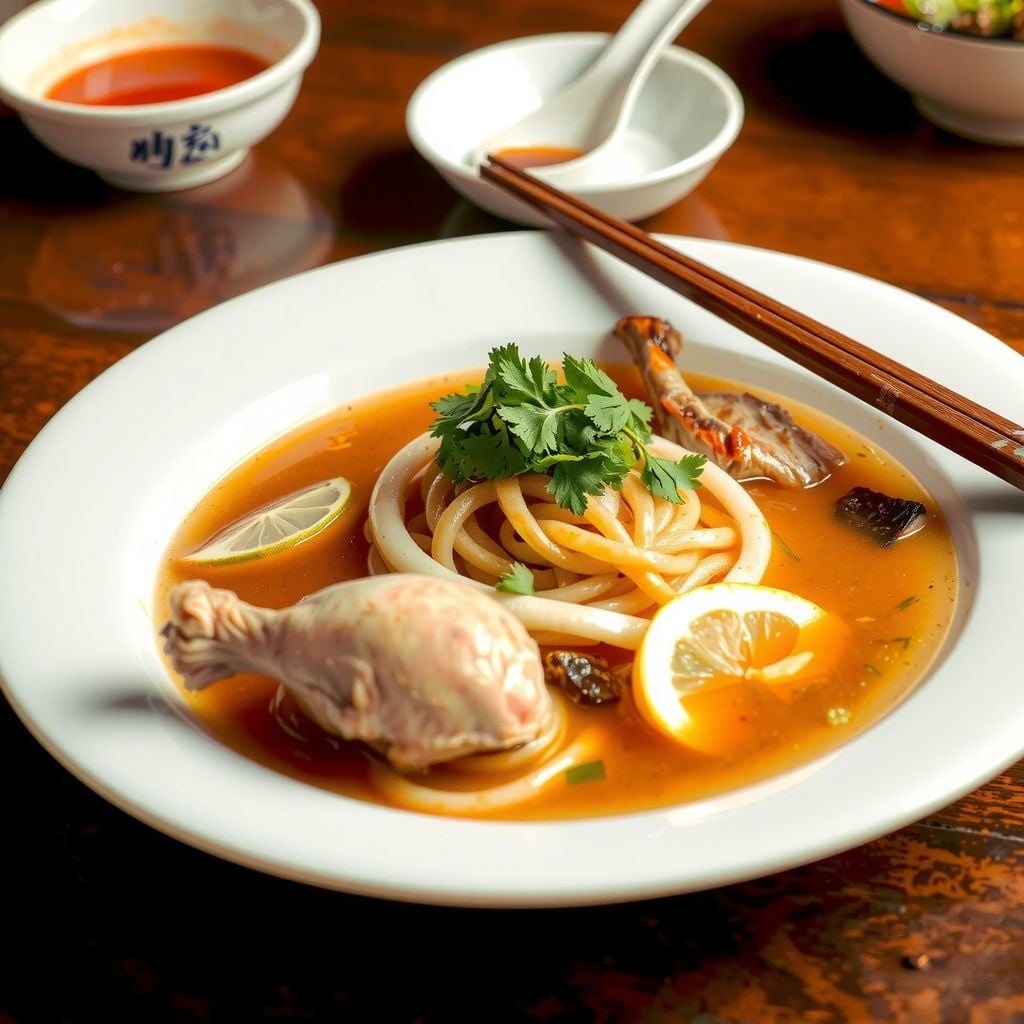 Yunnan Crossing the Bridge Noodle Soup (Guòqiáo Mǐxiàn)